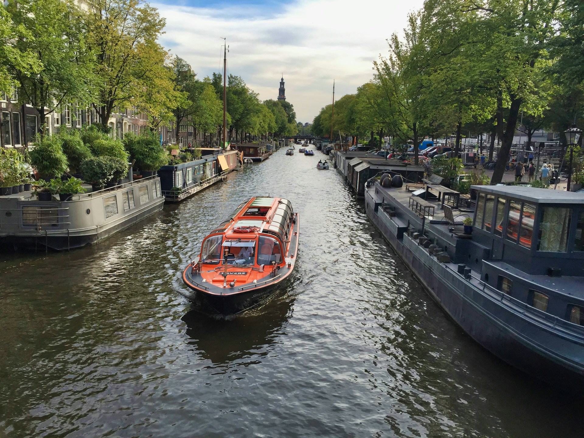borrelboot in Amsterdam